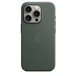 Coque en tissage fin avec MagSafe pour iPhone 15 Pro Chêne vert