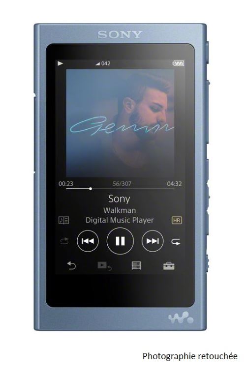 Lecteur Audio Bluetooth Sony NW-A45B 16Go Bleu Lune