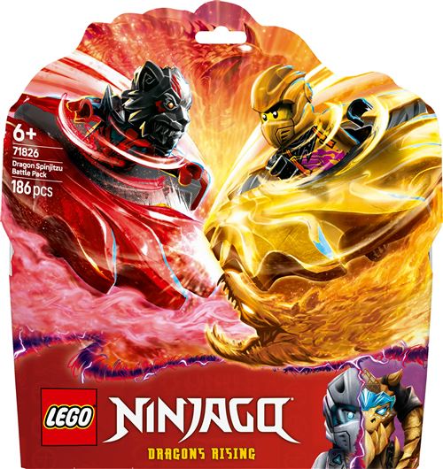LEGO® Ninjago® 71826 Pack de combat Spinjitzu du dragon