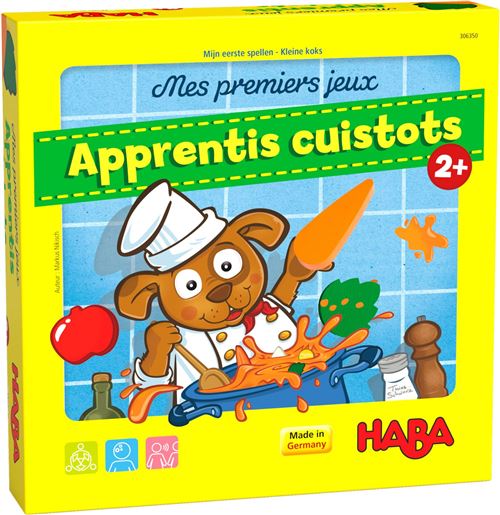 Jeu d&eacute;couverte Haba Mes premiers jeux Apprentis cuistots 