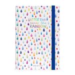 Agenda scolaire journalier Legami Pluie Medium 12 x 18 cm 2021-2022
