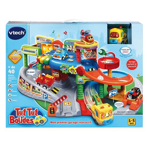 Vtech Garage interactif Tut Tut Bolides - Ethan le pro de la dépanne - Mixte - De 1 à 5 ans