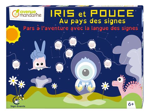 Jeu de plateau Avenue Mandarine Iris et Pouce