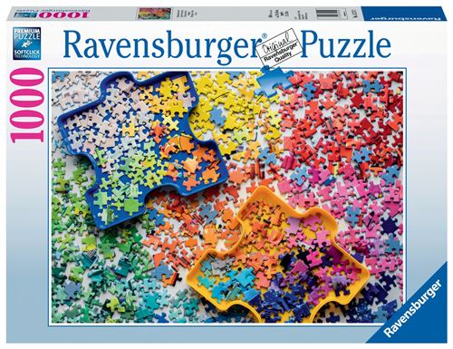 Puzzle 1000 Pièces Ravensburger La Palette Du Puzzleur