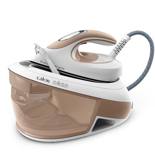 Centrale vapeur Calor Express Airglide SV8027C0 2800 W Blanc et Beige