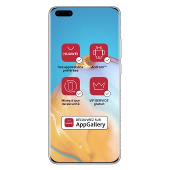 Smartphone Huawei P40 Pro+ 6.58" 5G Double SIM 512 Go Blanc - 1