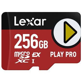 Carte mémoire micro SDXC™ Lexar® Express Play Pro 256 Go compatible Nintendo Switch 2 - 1