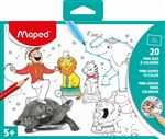 Mini jeux à colorier 20 feuilles Maped