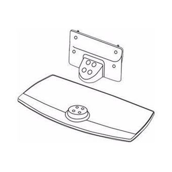 Support mural TV LG 43US662H - 1