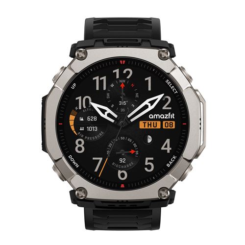 Montre connectée Amazfit T-Rex Ultra 2 51 mm Noir