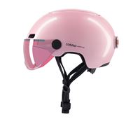Casque vélo Cosmo Connected Fusion+ Rose brillant métallisé