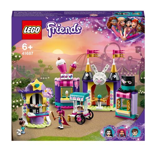 LEGO® Friends 41687 Les stands de la fête foraine magique
