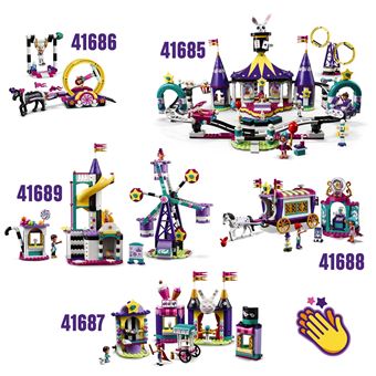 LEGO® Friends 41687 Les stands de la fête foraine magique
