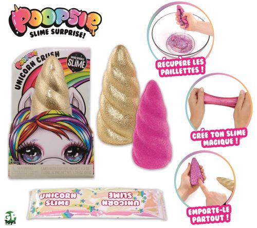 Set Slime Poopsie Unicorn Crush Figurine pour enfant Achat - Main Image
