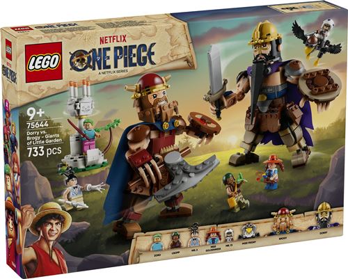 LEGO® ONE PIECE 75644 Dorry contre Brogy – Les géants de Little Garden