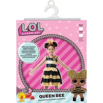 Déguisement LOL Surpise Luxe Queen Bee avec serre-tête Taille M