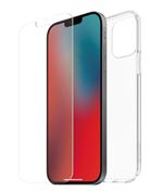 Pack Muvit For Change Coque et Verre Trempé pour iPhone SE 8 7 6S et 6 Transparent