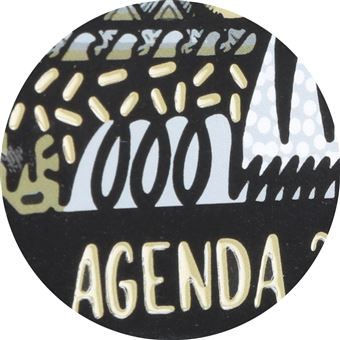 Agenda scolaire Exacompta 2022 2023 1 jour par page Forum Bishop Parigo Modèle aléatoire