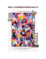 Puzzle Nathan Amour tropicosmique II Guillaume et Laurie Collection Carte blanche 500 pièces