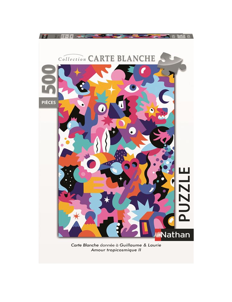 Nathan Puzzle 500 Teile „Tropische Liebe II“ – Für Erwachsene & Kinder Ab 12, Hochwertig