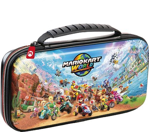 Pochette de transport Nacon Deluxe Mario Kart World Noir pour Nintendo Switch™ 2 Nintendo Switch™ Nintendo Switch™ Modèle OLED et Nintendo Switch™ Lite
