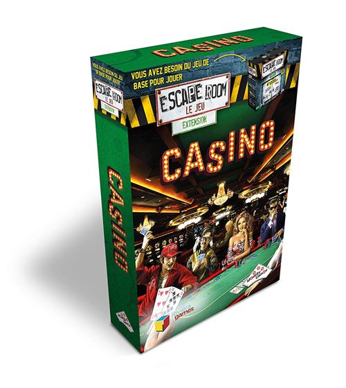 Jeu de société Identity Games Escape Room Pack extension Casino
