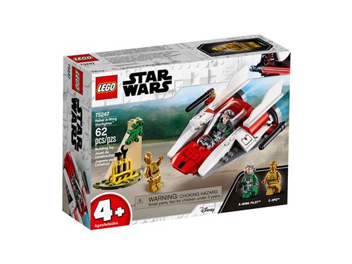 LEGO® Star Wars™ 75247 Chasseur stellaire rebelle A-Wing État correct - LEGO Star Wars reconditionné disponible sur Fnac