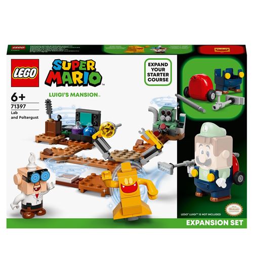 LEGO® Super Mario™ 71397 Ensemble d’extension Labo et Ectoblast de Luigi’s Mansion™