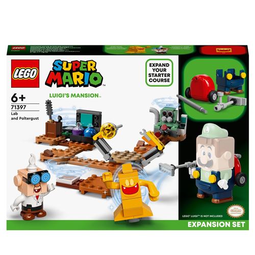 Lego Super Mario Lego® Super Mario™ 71397 Ensemble D’Extension Labo Et Ectoblast De Luigi’S Mansion™