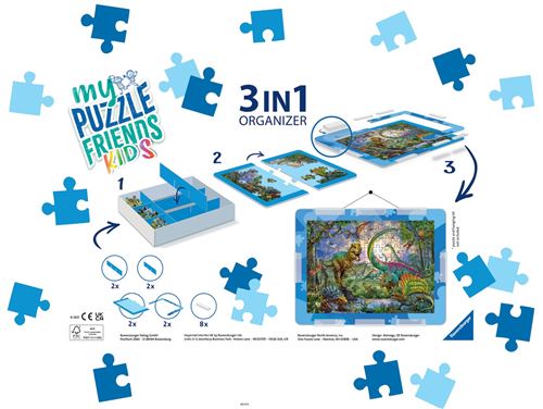 Tapis de puzzle XXL 1000 à 3000 p - Ravensburger - Accessoire