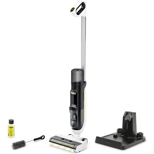 Aspirateur Balai Laveur Sans Fil Karcher Fcv3 - Eau et Poussière - Nettoyeur De Sols Sans Fil - Tous Types De Sols