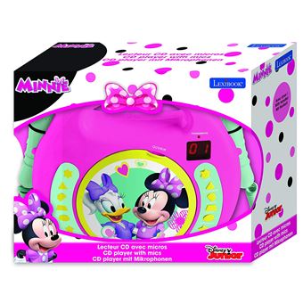 LECTEUR CD AVEC MICROPHONES DISNEY MINNIE