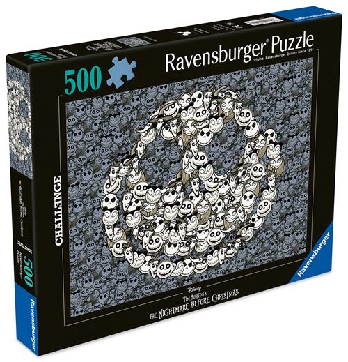 Puzzle 500 Pièces Ravensburger L'Étrange Noël De Monsieur Jack