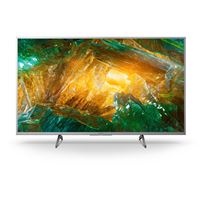 TV Sony KD43XH8077SAEP 4K HDR LED Smart TV 43" Argent