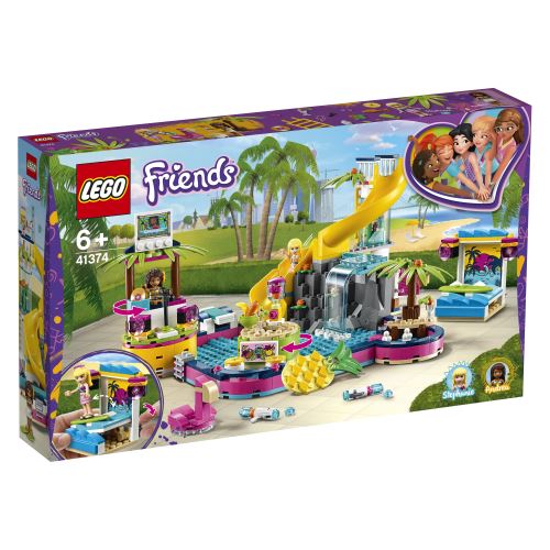 Lfri Lego® Friends 41374 La Soirée Piscine D'Andréa