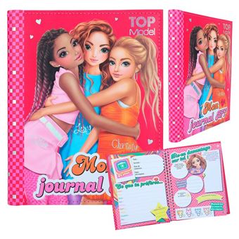 Dessin et coloriage enfant Top Model Journal BFF