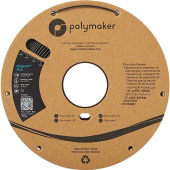 Filament Polymaker PolyLite PLA Noir