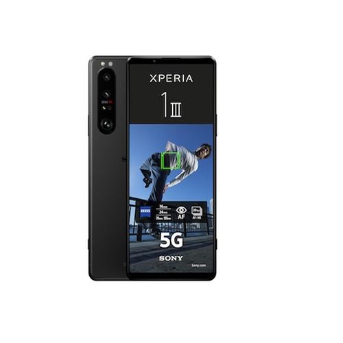Smartphone Sony Xperia 1 III 6.5 5G Double SIM 256 Go Noir glacé