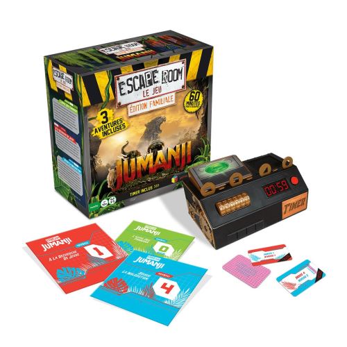 Escape Games Jumanji coffret de 3 jeux Identity Game État correct - N/A reconditionné disponible sur Fnac