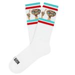 Chaussettes Jimmy Lion Athletic ET Phone Home Taille M Blanc