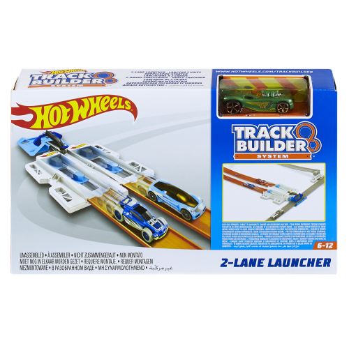 Circuit looping avec lanceur Hot Wheels