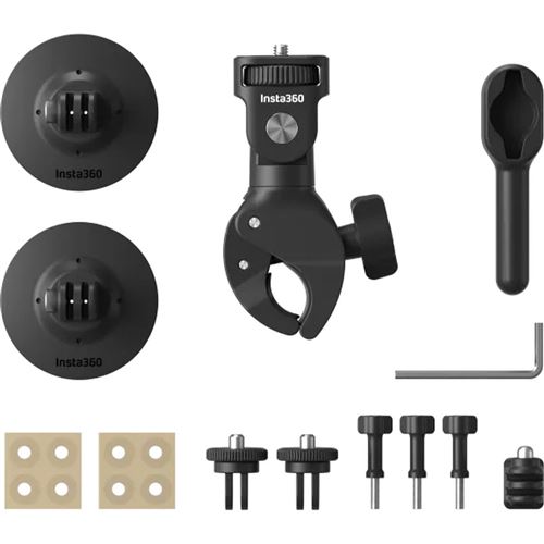 Motorcycle Mount Bundle pour caméras Insta360