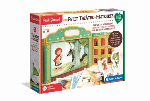Jeu découverte Clementoni Mon petit théâtre à histoires