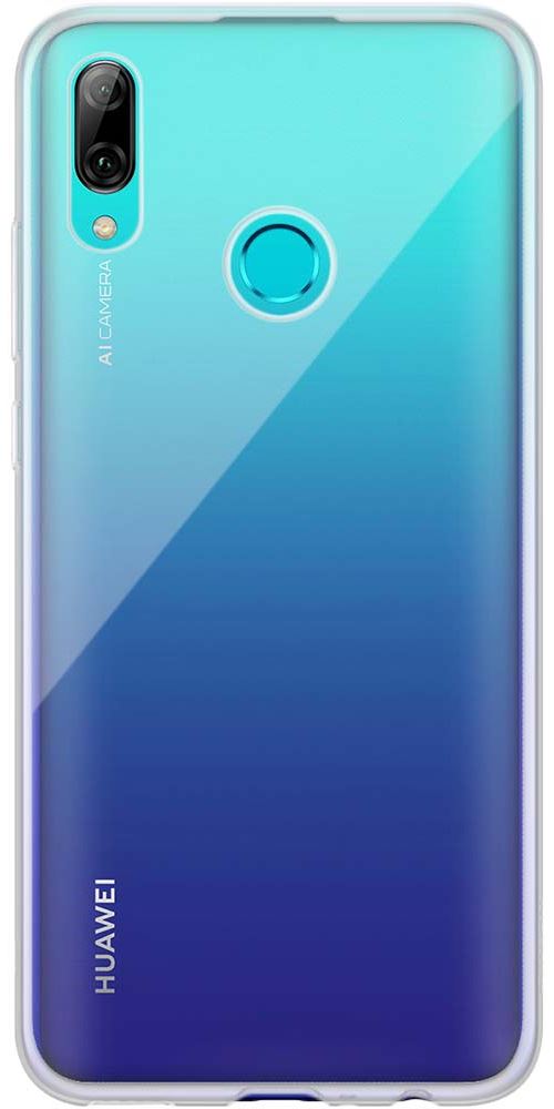 Bigben Connected soft case - Achterzijde behuizing voor mobiele telefoon - silicone - transparant - voor Huawei P Smart 2019
