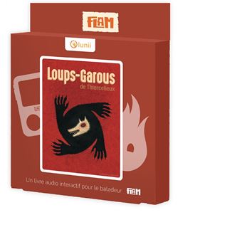 Coffret livre audio Lunii FLAM Les loups Garous - Accessoire conteuse  d'histoire
