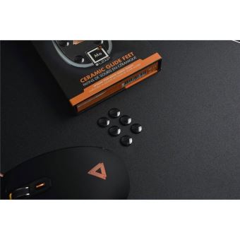 Patins De Souris En Verre Trempé - Points Ronds Universels, Glisse Fluide Pour Gaming, DIY - 1 Pièce - 3