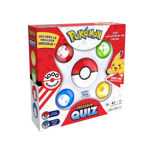 Jeu De Culture Générale Bandai Pokémon Dresseur Quiz