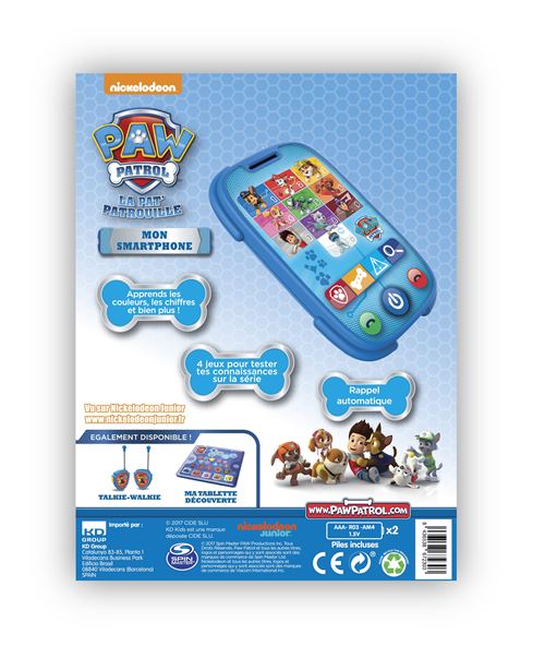 Pat' Patrouille – Téléphone Portable éducatif Skye – Jeux, Voix Originales Et Apprentissage Des Chiffres Pour Les Fans De La PAW Patrol