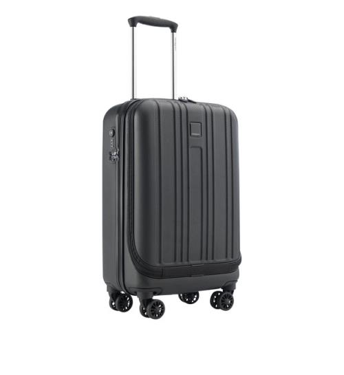 HEDGREN SPINNER NOIR, 55 CM CABINE, FAST