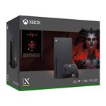 Pack console Xbox Series X noire + Diablo IV